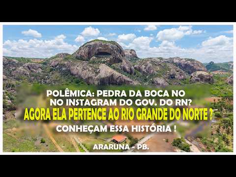 A PEDRA DA BOCA ESTÁ NAS PÁGINAS DO GOVERNO DO RN
