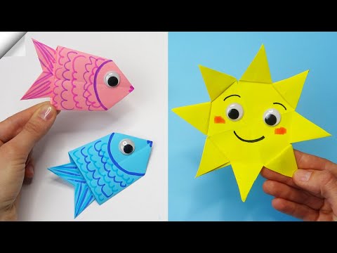 Fun and easy paper game 6 moving paper toys