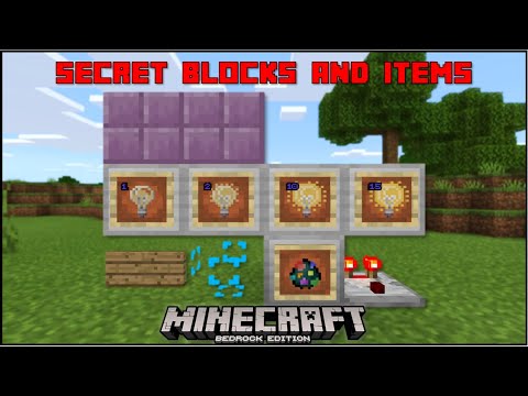 Every Secret Item In Minecraft