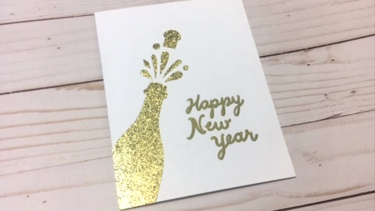 Handmade Happy New Year Card | Design. Draw. Create. Ltd