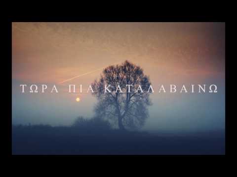 Δ.Α - ΤΩΡΑ ΠΙΑ ΚΑΤΑΛΑΒΑΙΝΩ