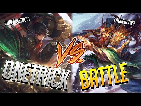 BATTLE OF THE ONETRICKS! SUPER METROID VI VS FOGGEDFTW2 TRYNDAMERE - Full Gameplay