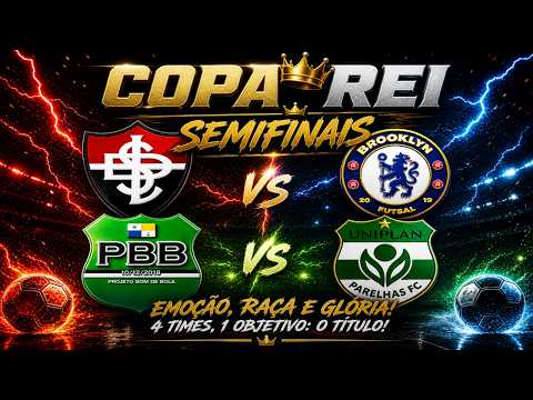 Semifinais da Copa Rei de Futsal 2026 em Nova Palmeira PB