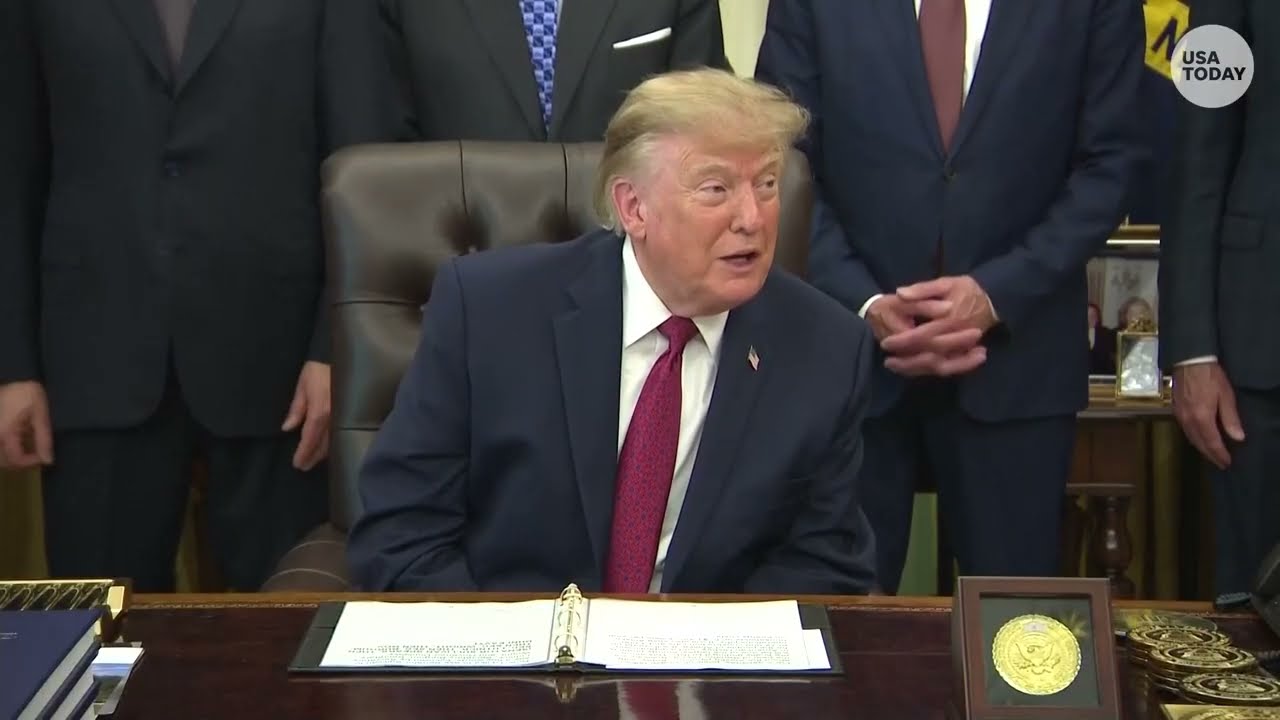 Trump talks AI name change to SI, addresses race with China. 'Whoever wins super intelligence, wins'