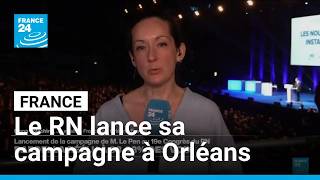 Au congrès du RN, Marine Le Pen lance sa campagne pour l’Élysée, Bardella vise Matignon