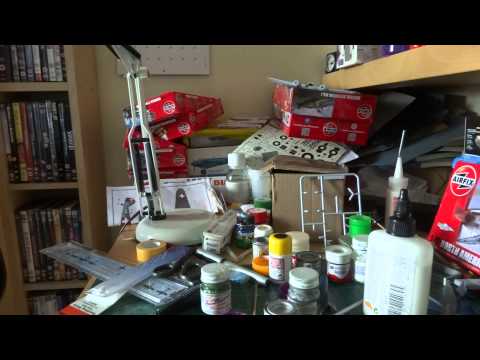 Building model aircraft Spitfire and Hurricane