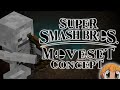 Super Smash Bros Moveset Concept Skeleton Minecraft