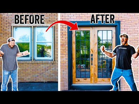 TRANSFORMING Windows to French Doors - EPIC Deck Series pt.6