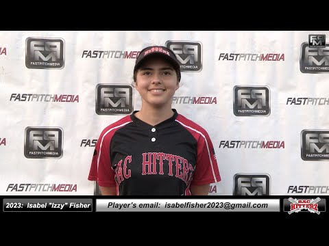 2023 Isabel "Izzy" Fisher GPA 3.92 Catcher and Shortstop Softball Skills Video - SacHitterz