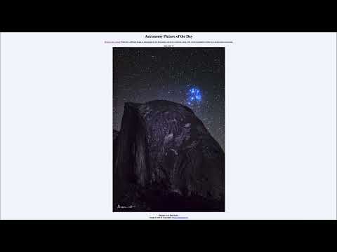 2022 - July 19 - Pleiades over Half Dome