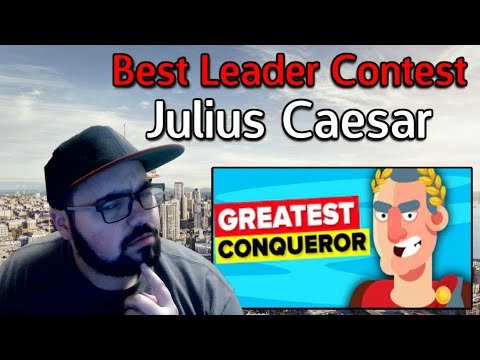American Reacts To Julius Caesar (Interesting leader contest)