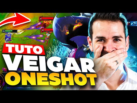 TUTO🔥COMMENT GAGNER LA MIDLANE & ONESHOT (VEIGAR 1500 AP+)