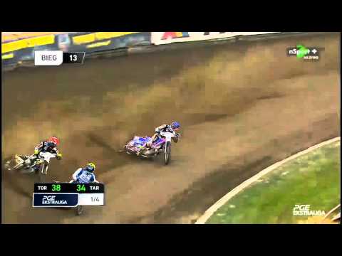 23.8 2015 - KS Toruń - Unia Tarnów - analiza biegu 13