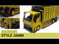 MEMBUAT TRUCK STYLE JAMBI DARI KARDUS BEKAS