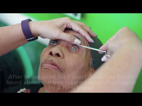 Losing Count on How Long She has Been Blind, This Old Woman Finally Regains Her Eyesight