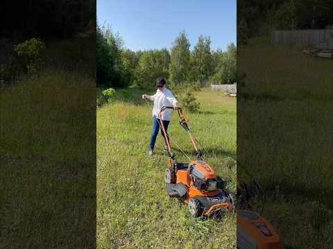 Мощная газонокосилка ZimAni LC353V #zimani #газон #дача #газонокосилка #участок