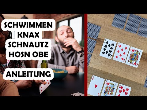 Schwimmen Knax Schnautz HosnObe Anleitung -  lerne das Spiel schnell und einfach!