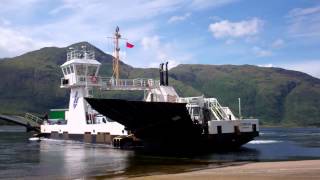 preview picture of video 'Corran Ferry Scottish Highlands Of Scotland August 2nd'