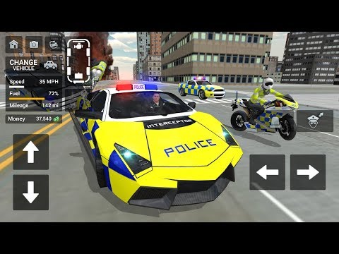 Police Car Driving - Motorbike Riding Android Gameplay