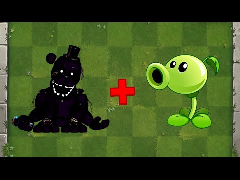 Shadow Freddy + Peashooter Fusion - Plants vs Zombies Animation