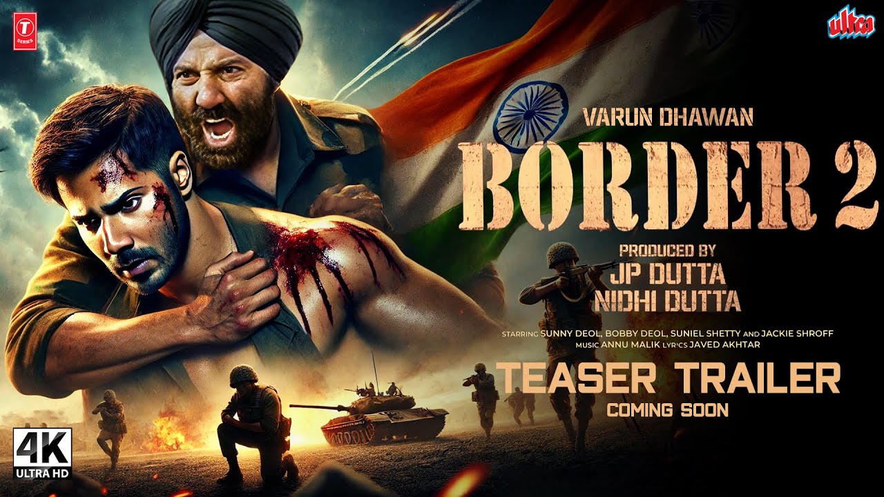 Border 2 : Trailer (2024) | Sunny Deol, Varun Dhawan | JP Dutta | Bhushan Kumar | T-series