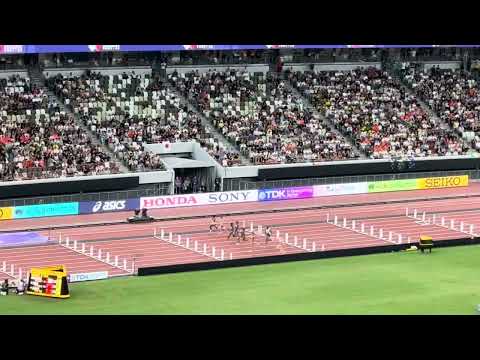 Women’s 100m Hurdles Final 🏃‍♀️🔥 | Live Stadium Atmosphere | Athletics Japan