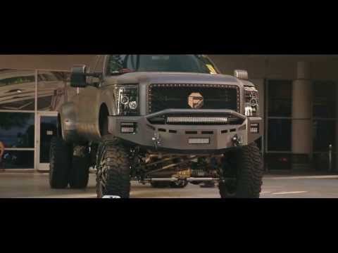 Ford F350 Dually on Fuel Full Blown