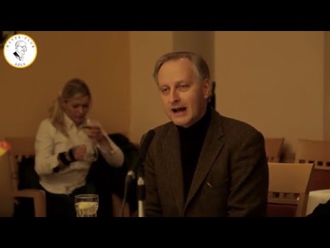 Carlos A. Gebauer spricht beim Hayek-Club Köln über offene Grenzen und Sozialstaat