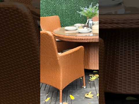 Меблі з ротангу Стелла #ротанг #мебліназамовлення  #кафе #ресторан #мебельотпроизводителя