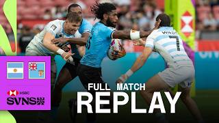 An instant CLASSIC in Singapore 🎆 | Argentina v Fiji | HSBC SVNS Singapore 2025 | Full Match Replay