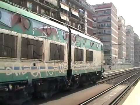 E655.272 in partenza col TC 57102 Frosinone - Novara Boschetto