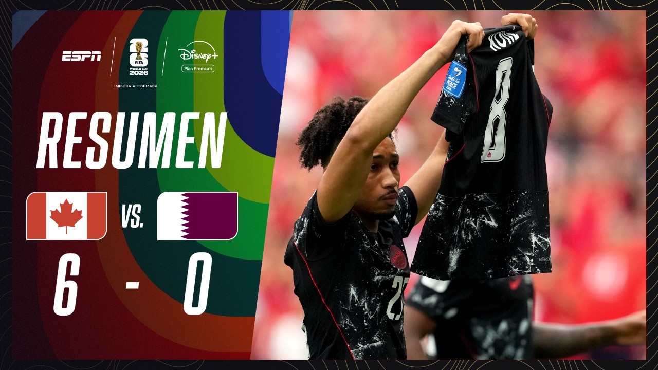 HAT-TRICK DE DAVID Y PALIZA DE CANADÁ CON SHOW DE GOLES | Canadá 6-0 Qatar | RESUMEN | M27