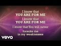 Kari Jobe - You Are For Me (Lyric Video)