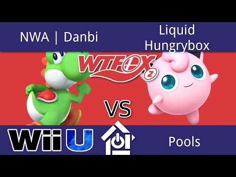WTFox2 - NWA | Danbi (Yoshi) vs Liquid Hungrybox (Jigglypuff) - Smash 4 Pools