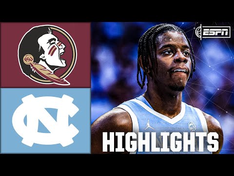 Florida State Seminoles vs. North Carolina Tar Heels | Full Game Highlights | ESPN CBB