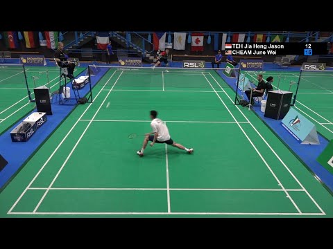 R32 | Cheam June Wei (7) Def Jason Teh (SGP) - Italian International 2022