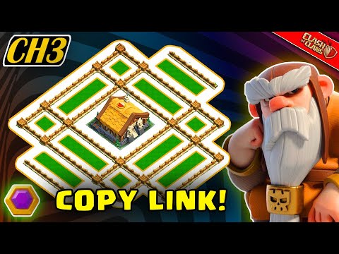 Capital Hall 3 Base LayouT COPY LINK | NEW Capital Peak (CH3) Base Clan Capital Base, Clash of Clans
