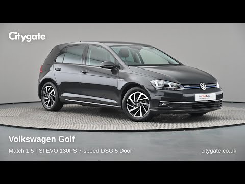 Volkswagen Golf - Match 1.5 TSI EVO 130PS 7-speed DSG 5 Door - Citygate Volkswagen Ruislip