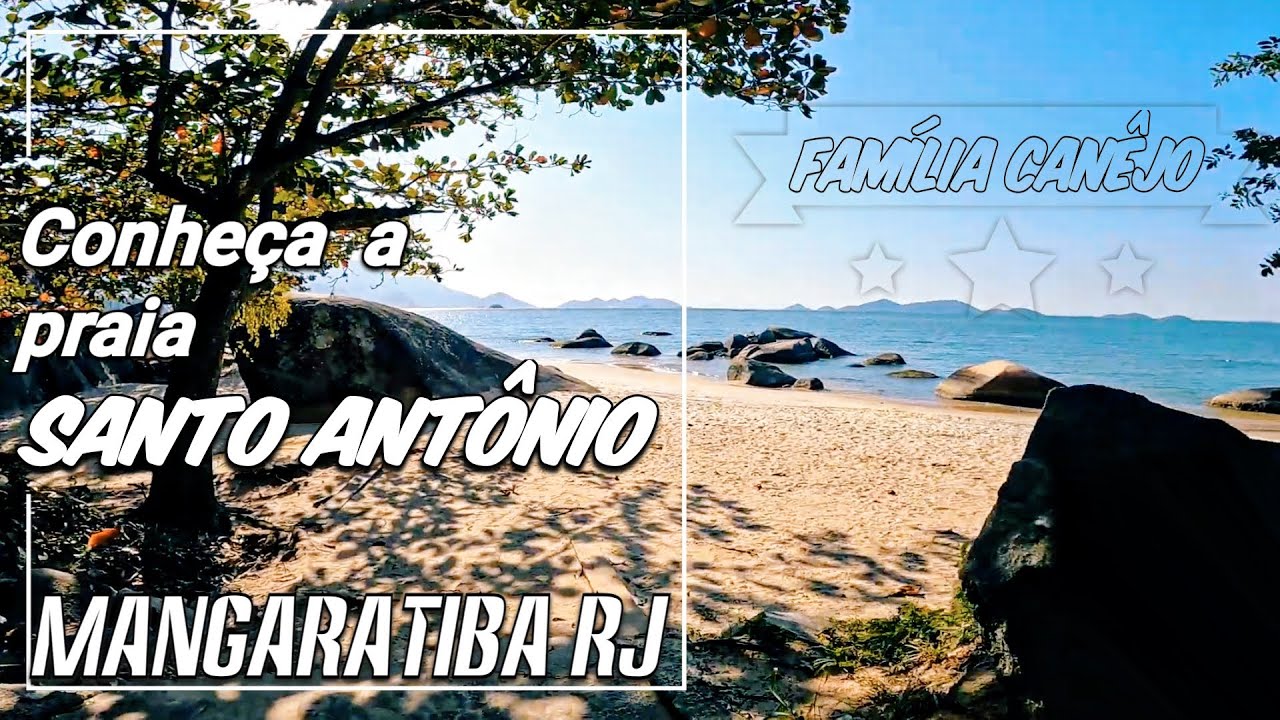 Costa Verde - Praia SANTO ANTONIO - MANGARATIBA RJ #praiasantoantonio #costaverde #praia