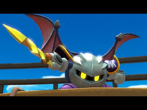 All Meta Knight Boss Fights in Kirby and the Forgotten Land