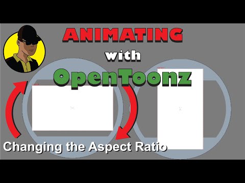 Animating with OpenToonz Tutorial - Changing the aspect ratio of the camera in OpenToonz