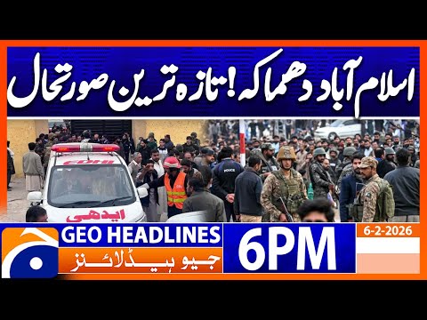 Geo News Headlines 6 PM | 6th February 2026