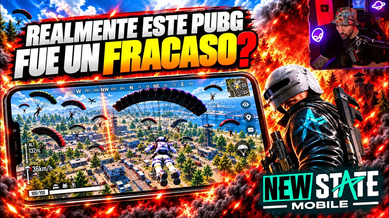 ¿REALMENTE PUBG NEW STATE es un FRACASO? 😳 PRIMERA VEZ JUGANDO SALAS como SI FUERA PUBG PC!