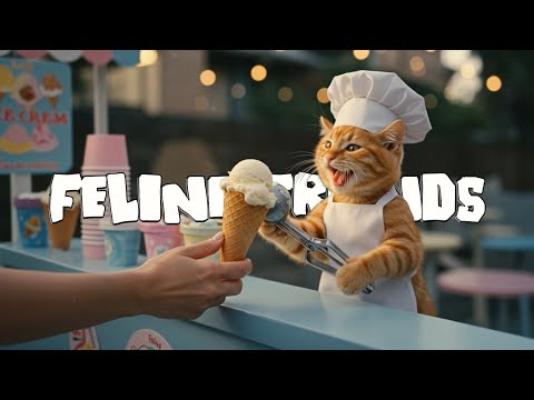 Enter this cat's ICE CREAM parlour😺🍦| | Cat Moments That Will Make Your DAY!