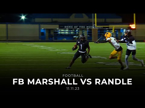 Marshall vs Randle Football 11.11.23