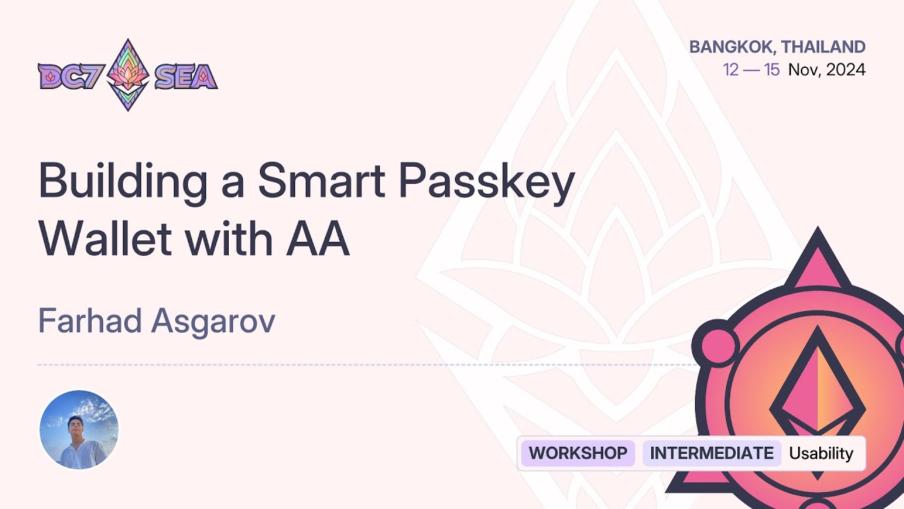 Building a Smart Passkey Wallet with AA preview
