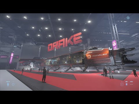 Star Citizen 3.7.2 Gameplay 1440 60fps - IAE 2949 WalkAround Day 7 - MISC Ships