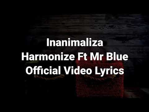 Harmonize ft Mr Blue- Inanimaliza lyrics ( Official music audio mp3)