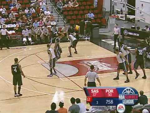 Dante Cunningham Summer League Highlights Game 3 (Vs Spurs)