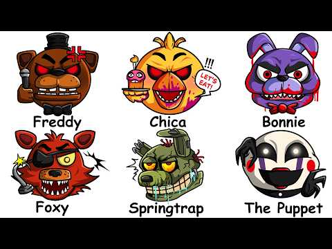 Every FNAF Monster Explained In 15 Minutes